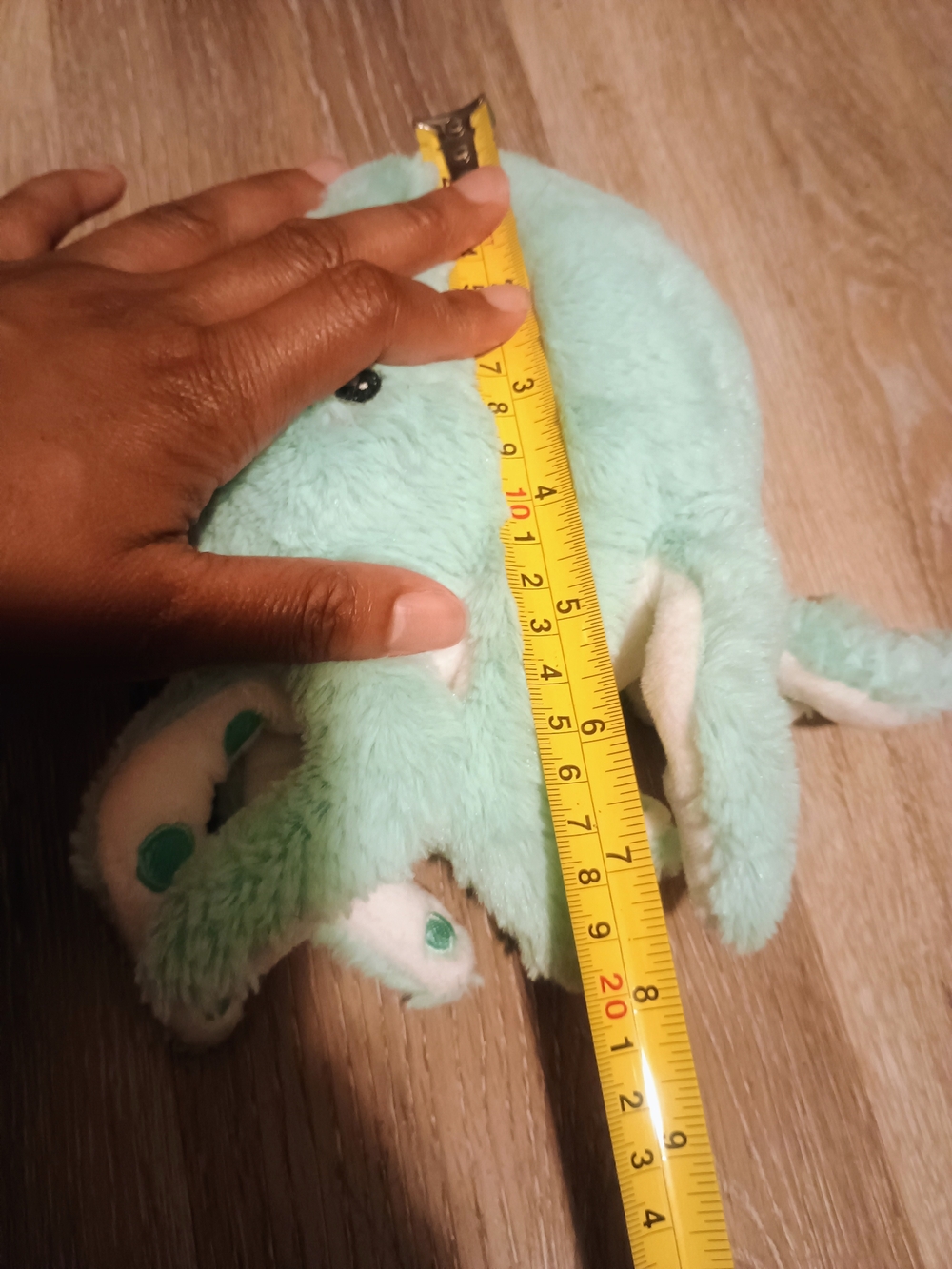 Squishable Octopus Mini Plush- Mint Green - Picture 8 of 9